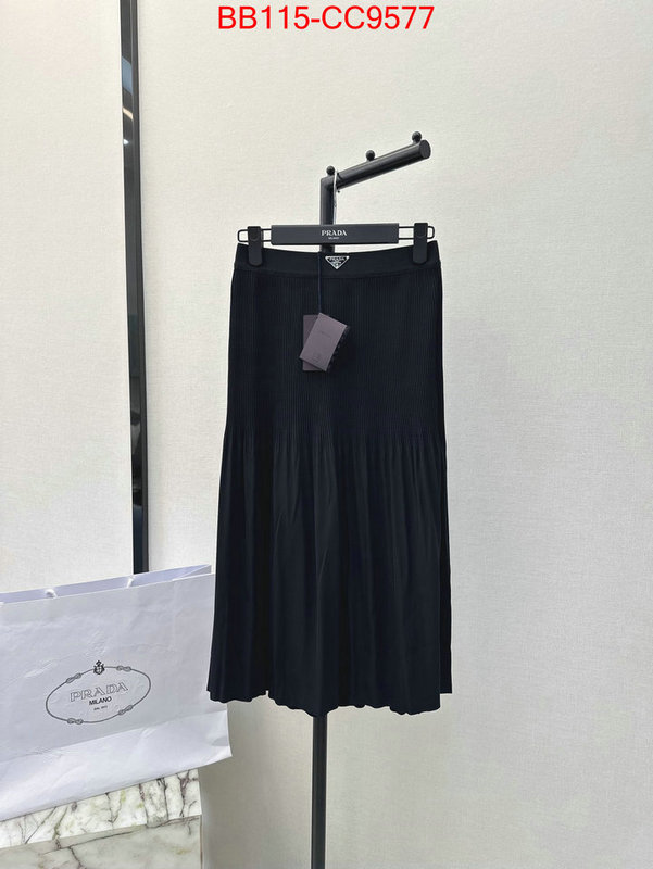 Clothing-Prada perfect quality designer replica ID: CC9577 $: 115USD