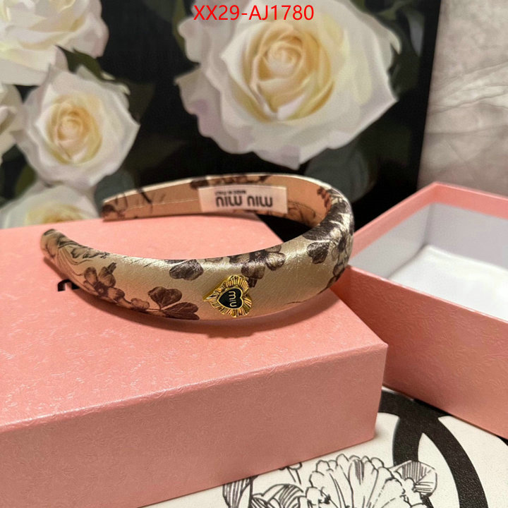 Hair band-MIU MIU where to buy fakes ID: AJ1780 $: 29USD