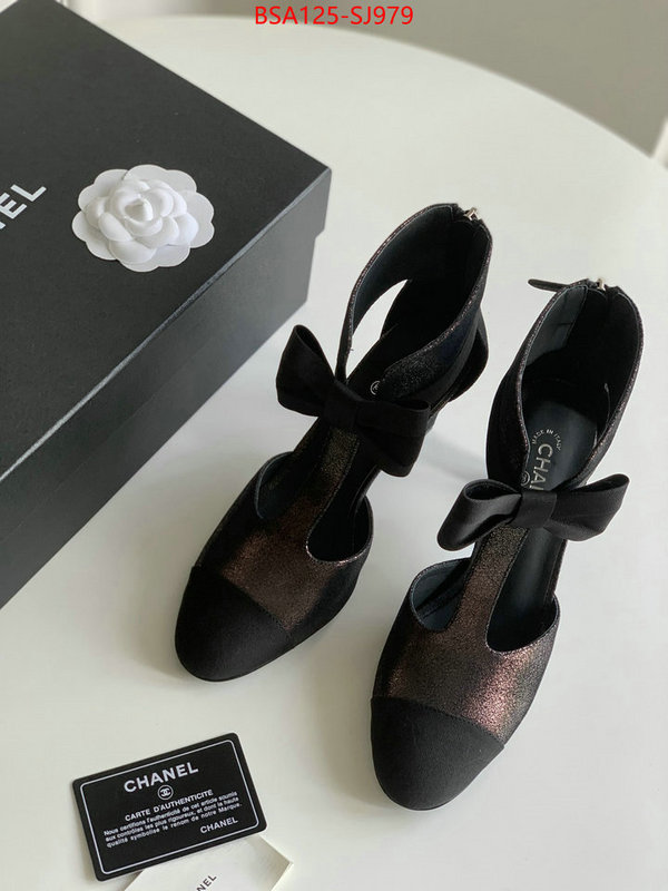 Women Shoes-Chanel for sale online ID: SJ979 $: 125USD