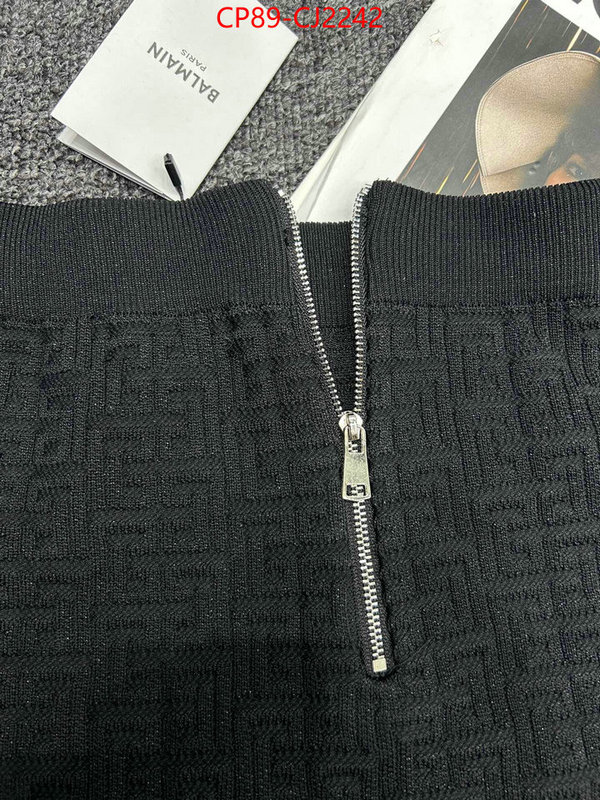 Clothing-Balmain outlet 1:1 replica ID: CJ2242 $: 89USD