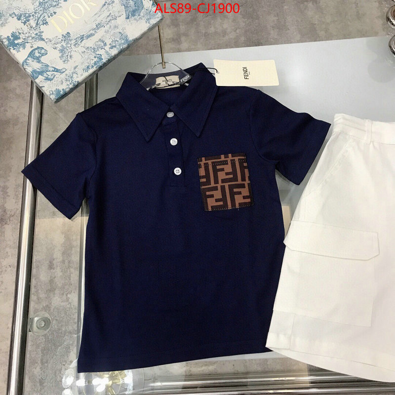 Kids clothing-Fendi top quality replica ID: CJ1900 $: 89USD