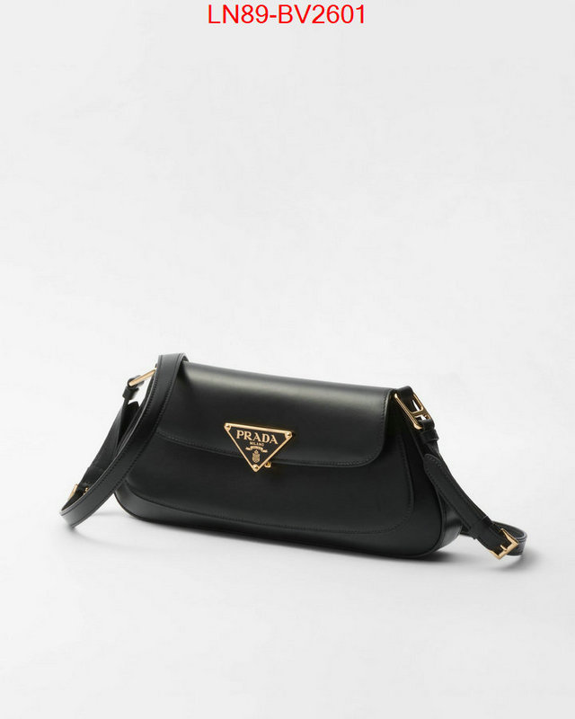 Prada Bags(4A)-Crossbody- cheap high quality replica ID: BV2601 $: 89USD,