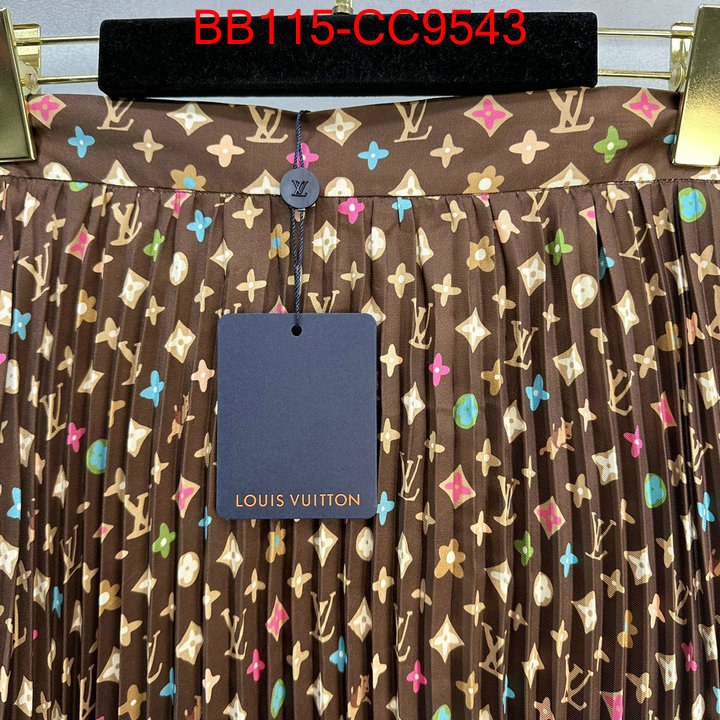 Clothing-LV replica sale online ID: CC9543 $: 115USD