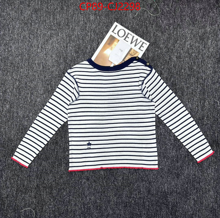 Clothing-Dior designer replica ID: CJ2298 $: 89USD