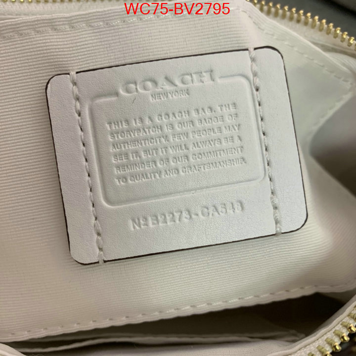 Coach Bags(4A)-Handbag- where to buy fakes ID: BV2795 $: 75USD,