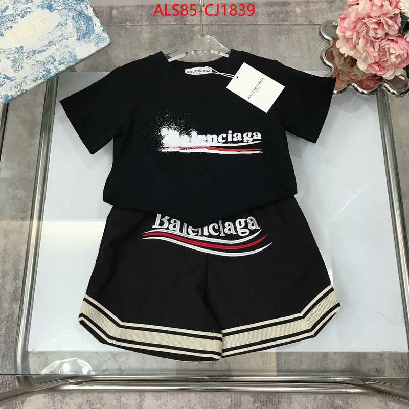 Kids clothing-Balenciaga fake cheap best online ID: CJ1839 $: 85USD