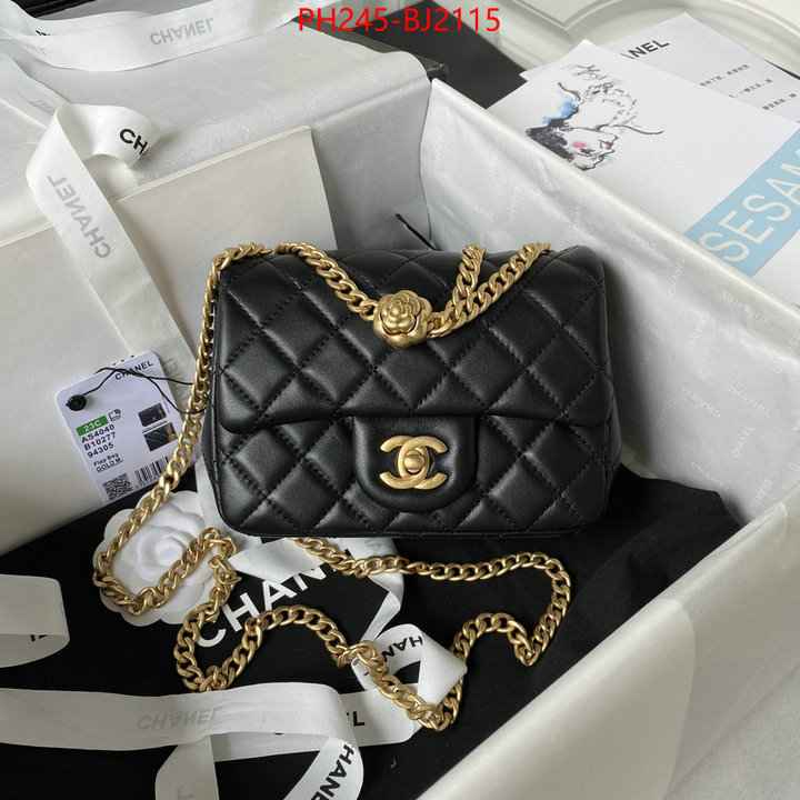 Chanel Bags(TOP)-Crossbody- top quality designer replica ID: BJ2115 $: 245USD,