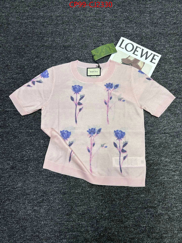 Clothing-Gucci best quality replica ID: CJ2330 $: 99USD