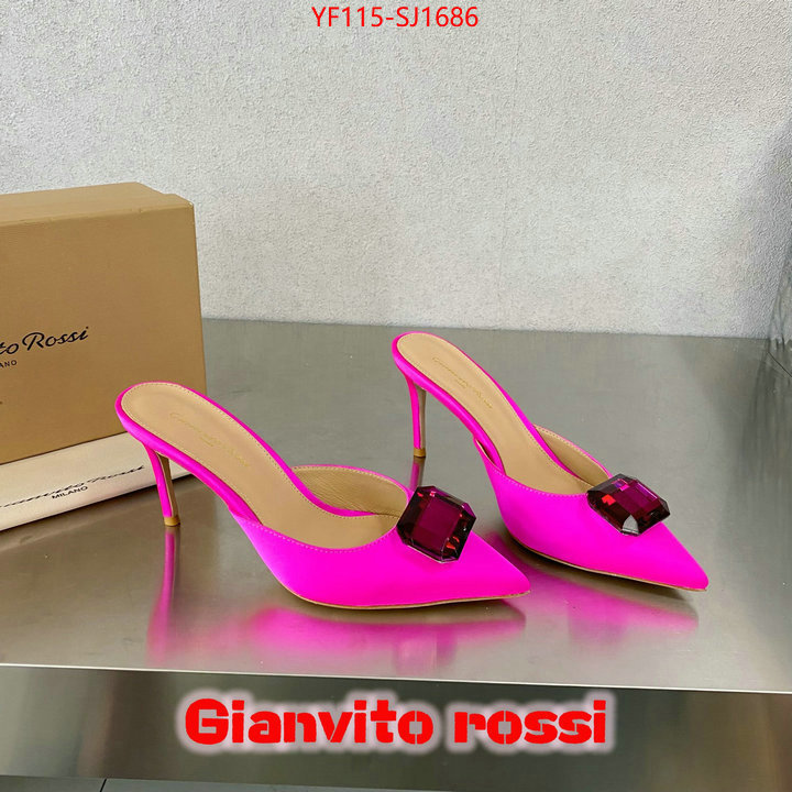 Women Shoes-Gianvito Rossi replica 2024 perfect luxury ID: SJ1686 $: 115USD