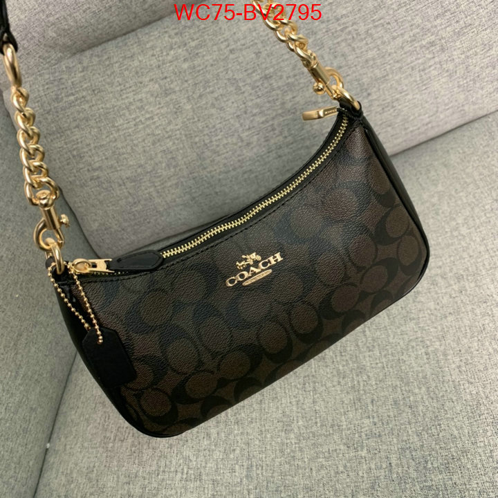 Coach Bags(4A)-Handbag- where to buy fakes ID: BV2795 $: 75USD,