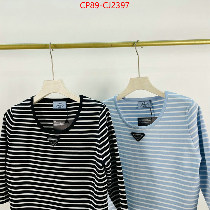 Clothing-Prada replicas ID: CJ2397 $: 89USD