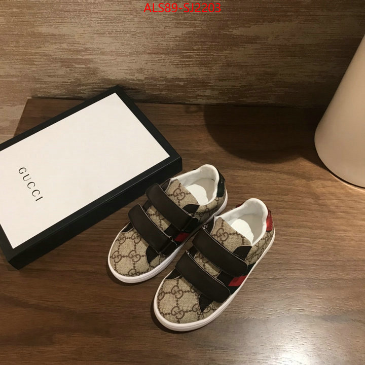 Kids shoes-Gucci top 1:1 replica ID: SJ2203 $: 89USD