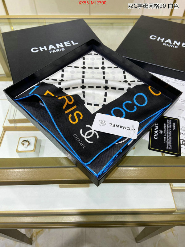 Scarf-Chanel brand designer replica ID: MJ2700 $: 55USD