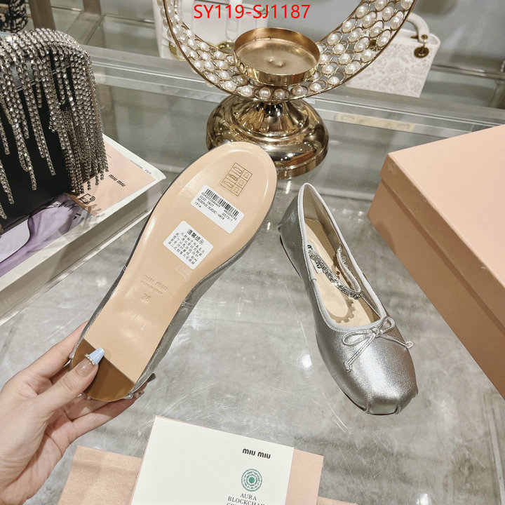 Women Shoes-Miu Miu best replica quality ID: SJ1187 $: 119USD