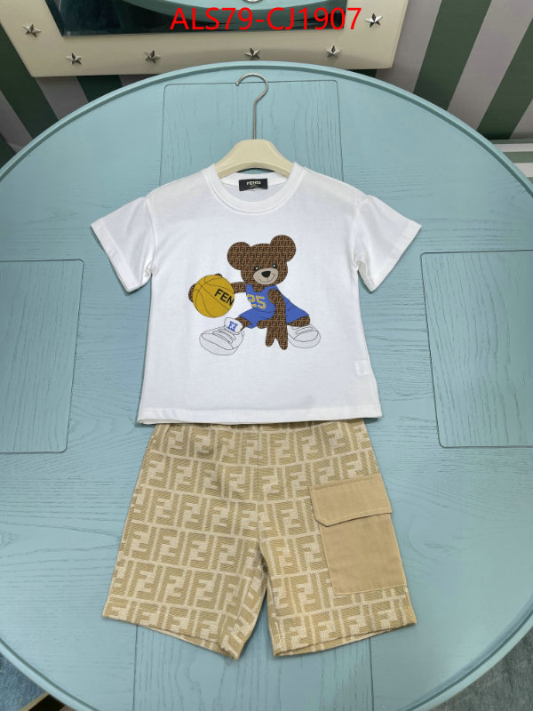 Kids clothing-Fendi how to find designer replica ID: CJ1907 $: 79USD