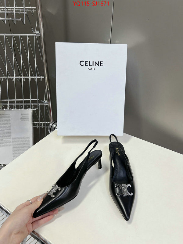 Women Shoes-CELINE buy replica ID: SJ1671 $: 115USD