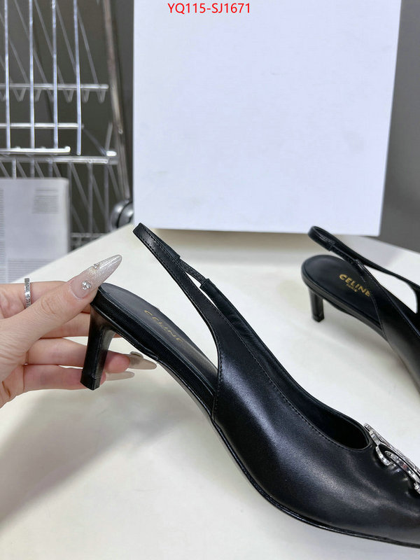 Women Shoes-CELINE buy replica ID: SJ1671 $: 115USD