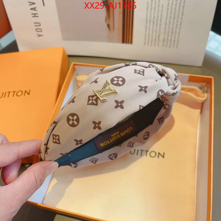 Hair band-LV wholesale imitation designer replicas ID: AJ1765 $: 29USD