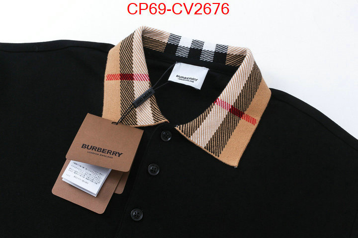 Clothing-Burberry new designer replica ID: CV2676 $: 69USD