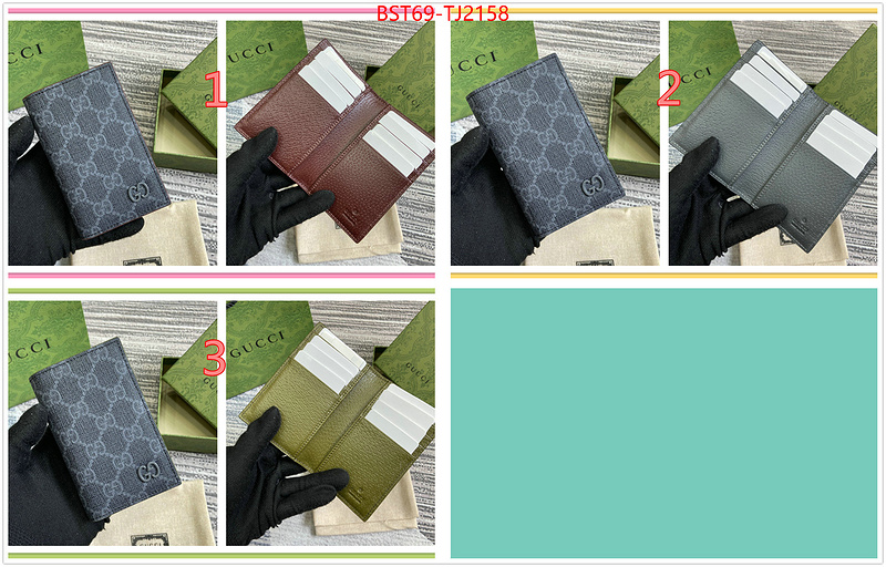 Gucci Bags(TOP)-Wallet- cheap online best designer ID: TJ2158 $: 69USD,