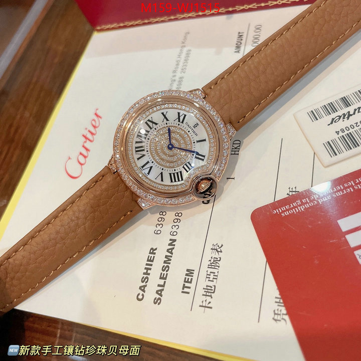 Watch(4A)-Cartier wholesale designer shop ID: WJ1515 $: 159USD