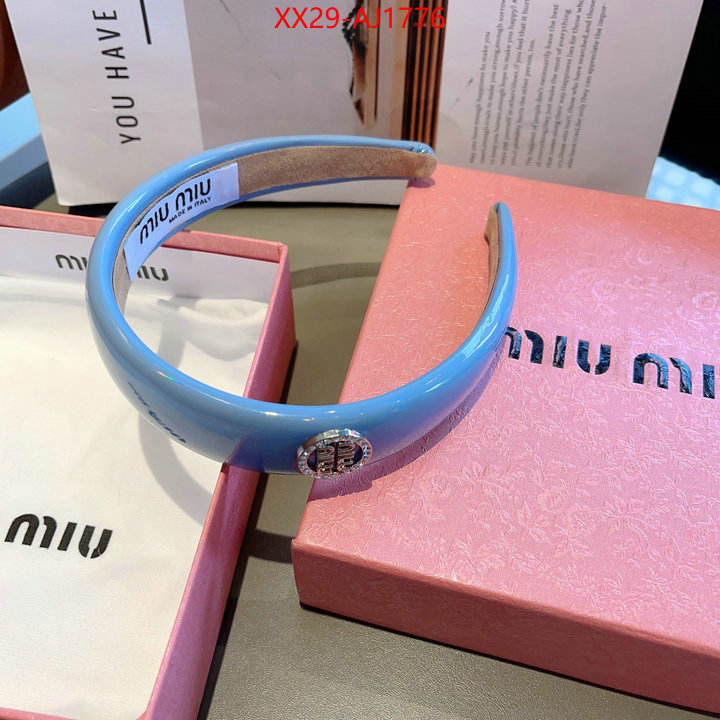 Hair band-MIU MIU find replica ID: AJ1776 $: 29USD