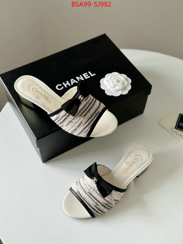 Women Shoes-Chanel high-end designer ID: SJ982 $: 99USD