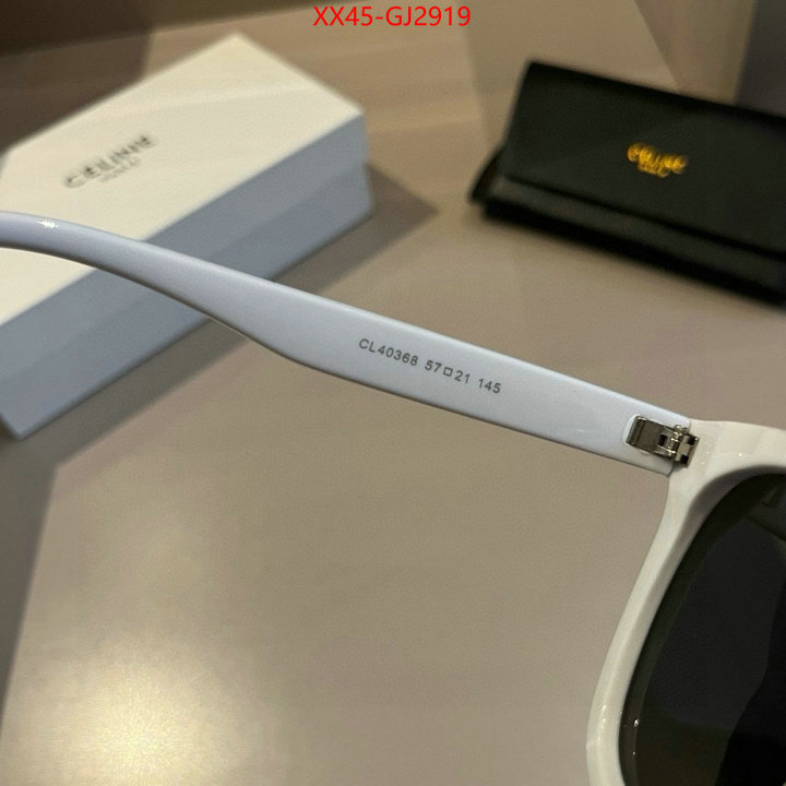 Glasses-CELINE fake designer ID: GJ2919 $: 45USD