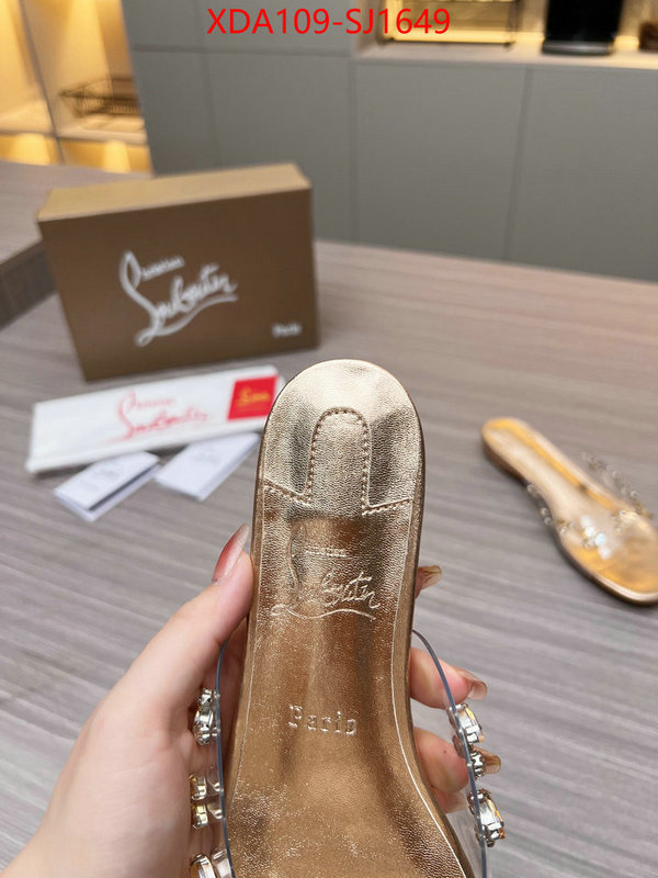 Women Shoes-Christian Louboutin buy luxury 2024 ID: SJ1649 $: 109USD