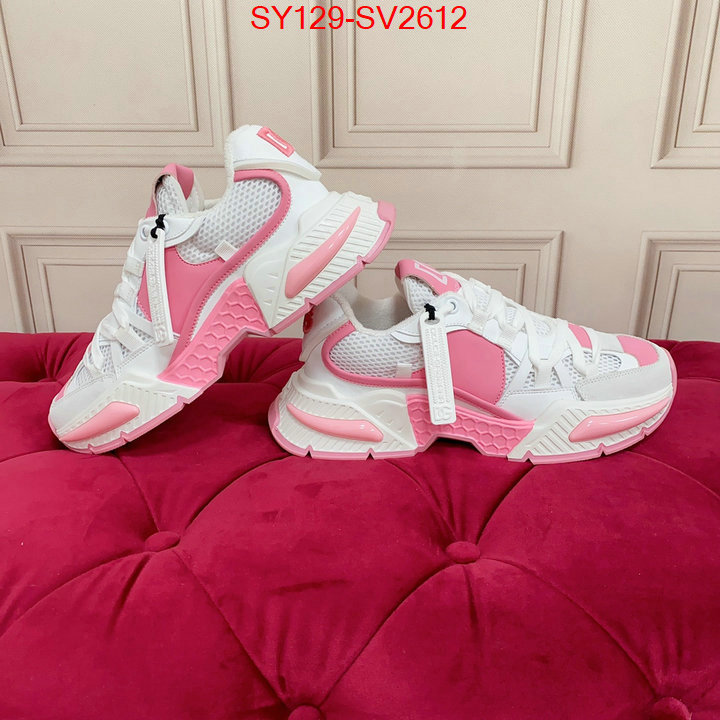 Women Shoes-DG fake designer ID: SV2612 $: 129USD