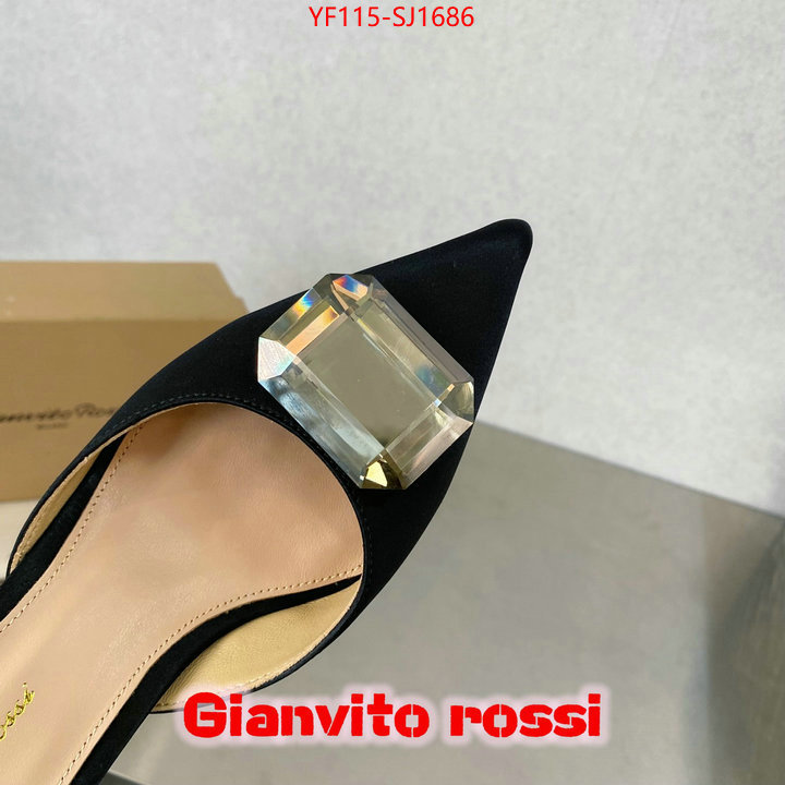 Women Shoes-Gianvito Rossi replica 2024 perfect luxury ID: SJ1686 $: 115USD