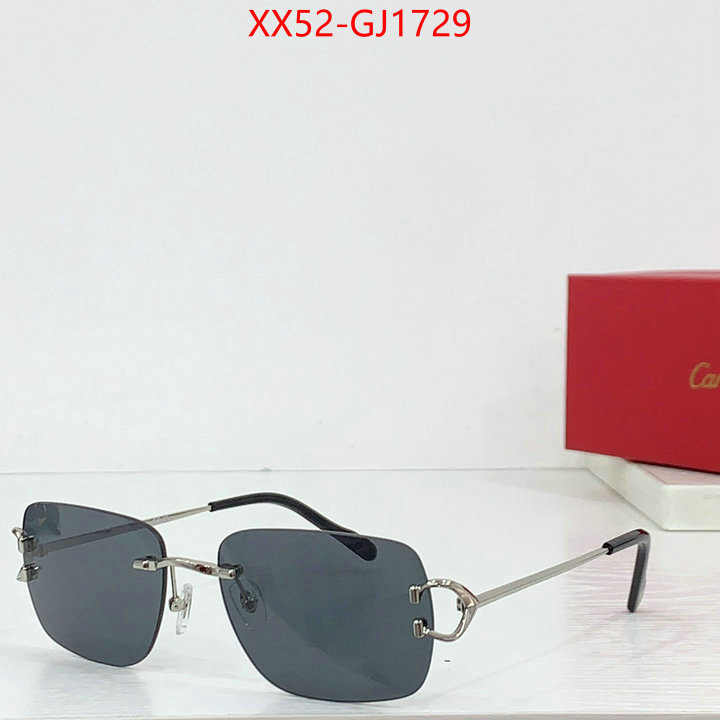 Glasses-Cartier aaaaa+ quality replica ID: GJ1729 $: 52USD