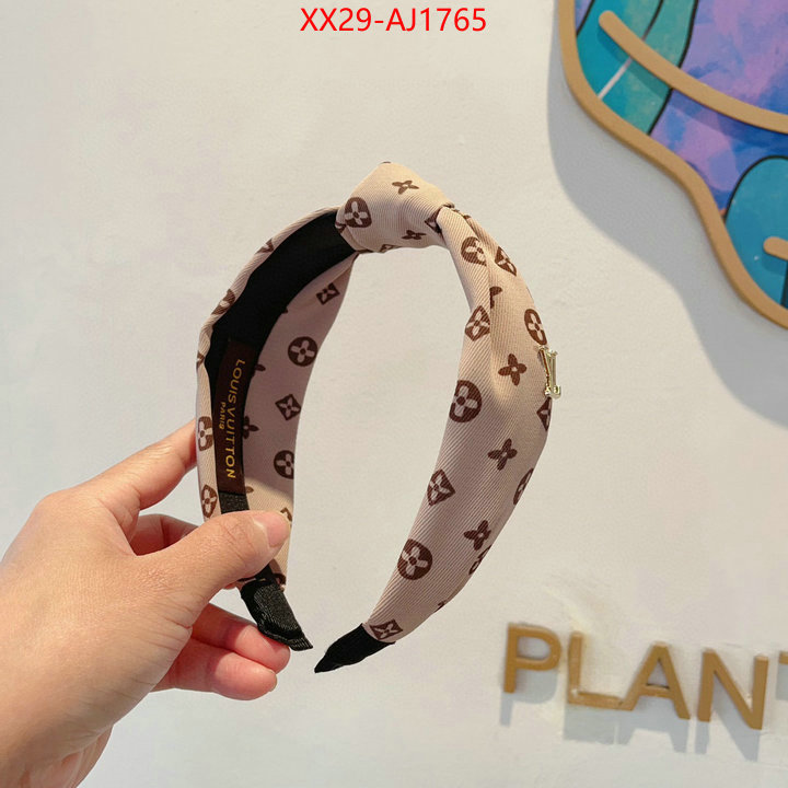 Hair band-LV wholesale imitation designer replicas ID: AJ1765 $: 29USD