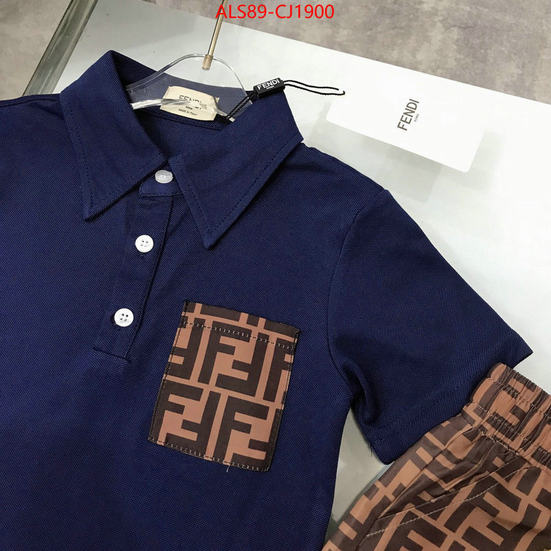 Kids clothing-Fendi top quality replica ID: CJ1900 $: 89USD