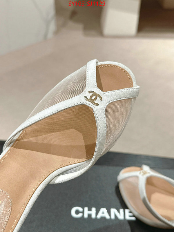 Women Shoes-Chanel designer fake ID: SJ1129 $: 109USD