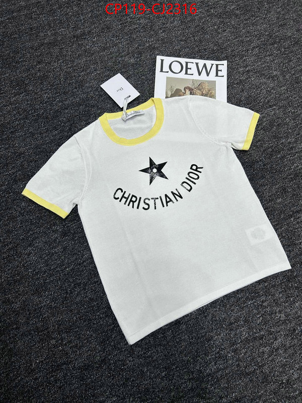 Clothing-Dior replica 1:1 high quality ID: CJ2316 $: 119USD