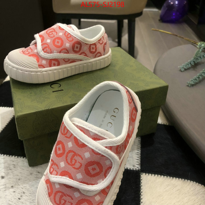 Kids shoes-Gucci 2024 replica wholesale cheap sales online ID: SJ2198 $: 75USD