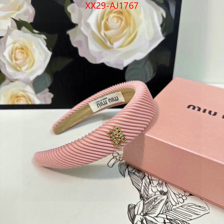 Hair band-MIU MIU replica 2024 perfect luxury ID: AJ1767 $: 29USD