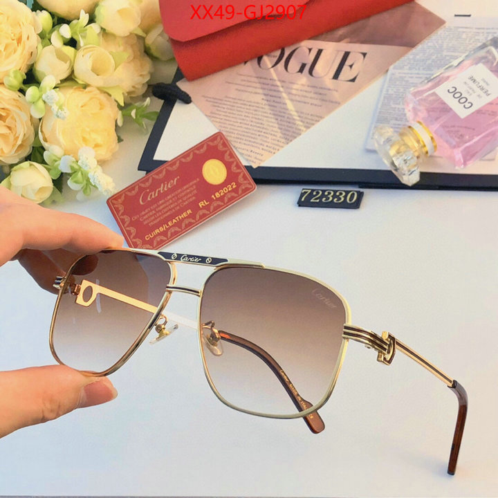 Glasses-Cartier shop designer ID: GJ2907 $: 49USD