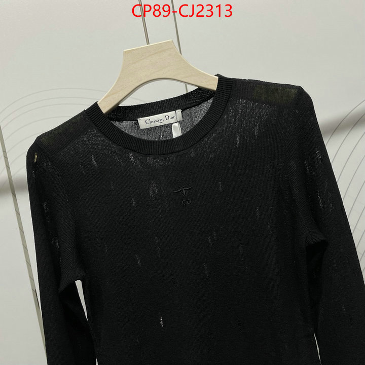 Clothing-Dior what is aaaaa quality ID: CJ2313 $: 89USD