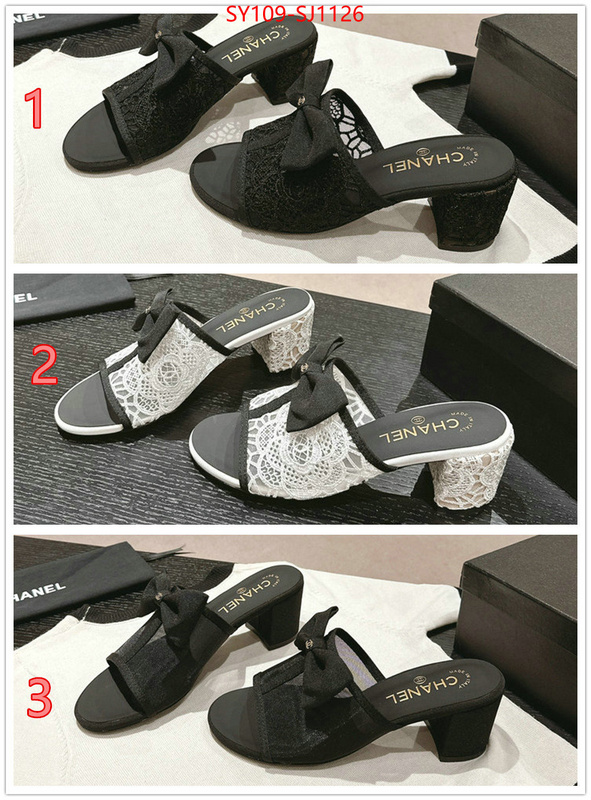 Women Shoes-Chanel buy the best replica ID: SJ1126 $: 109USD