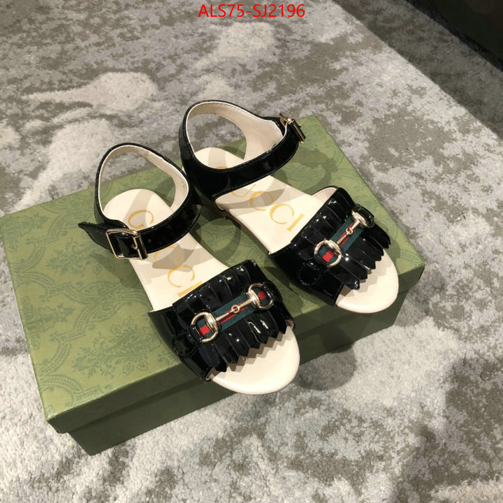 Kids shoes-Gucci fashion replica ID: SJ2196 $: 75USD