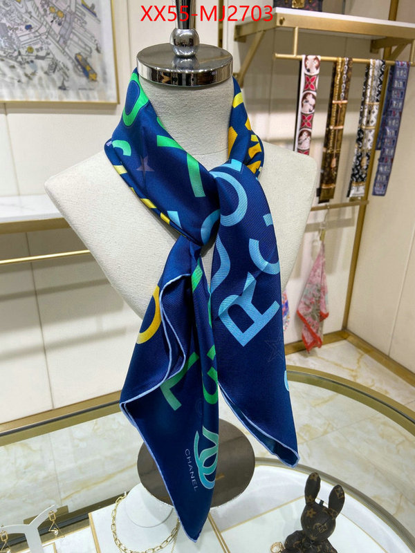 Scarf-Chanel designer replica ID: MJ2703 $: 55USD