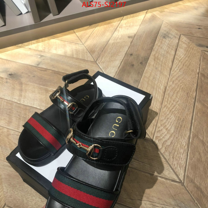 Kids shoes-Gucci best replica quality ID: SJ2197 $: 75USD