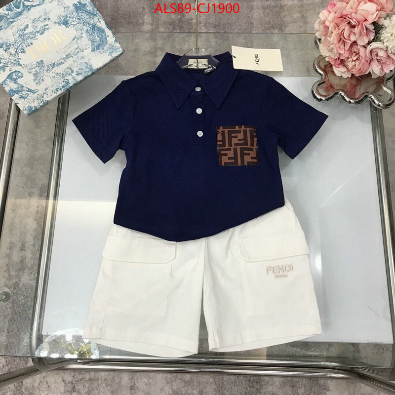 Kids clothing-Fendi top quality replica ID: CJ1900 $: 89USD