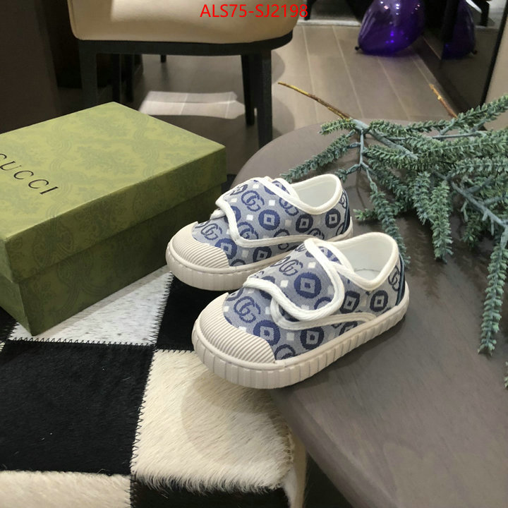 Kids shoes-Gucci 2024 replica wholesale cheap sales online ID: SJ2198 $: 75USD