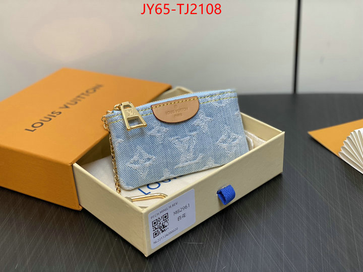 LV Bags(TOP)-Wallet where to find best ID: TJ2108 $: 65USD,