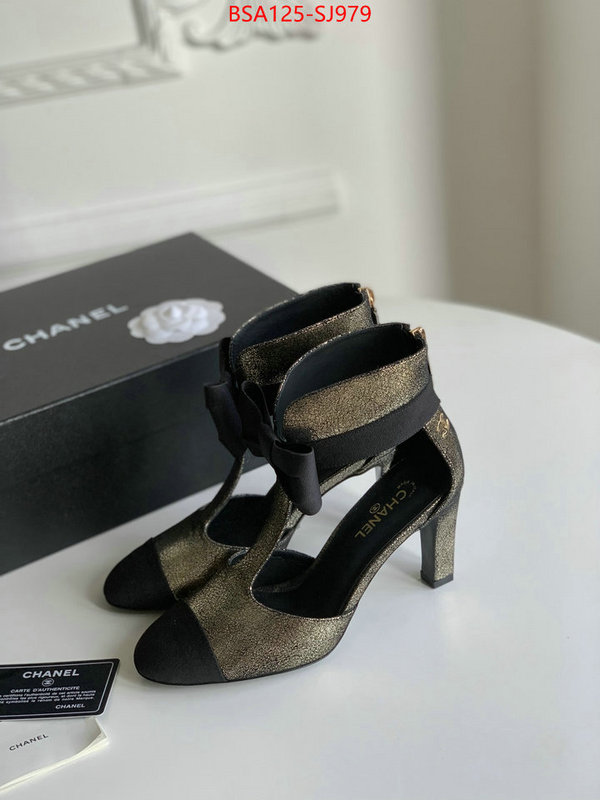 Women Shoes-Chanel for sale online ID: SJ979 $: 125USD