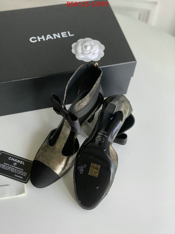 Women Shoes-Chanel for sale online ID: SJ979 $: 125USD