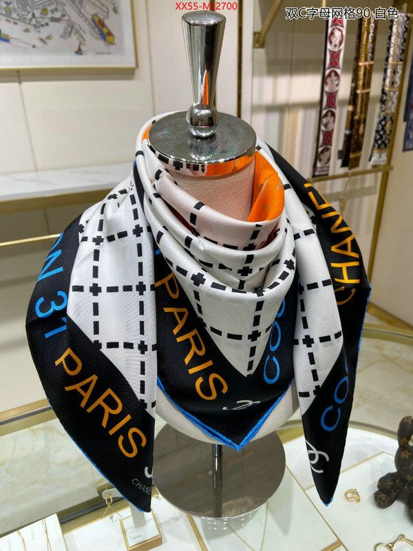 Scarf-Chanel brand designer replica ID: MJ2700 $: 55USD